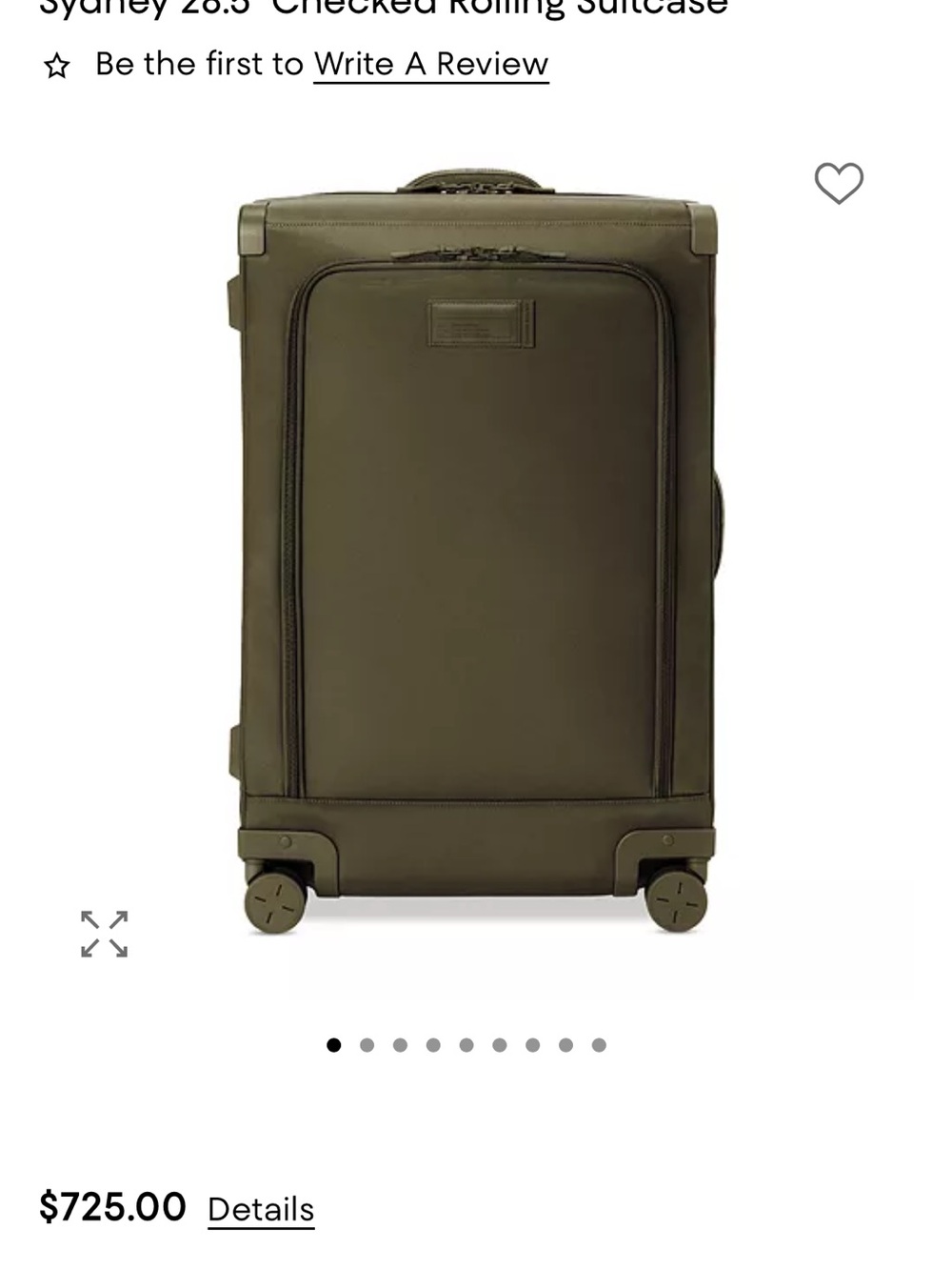 Dagne Dover Large Suitcase